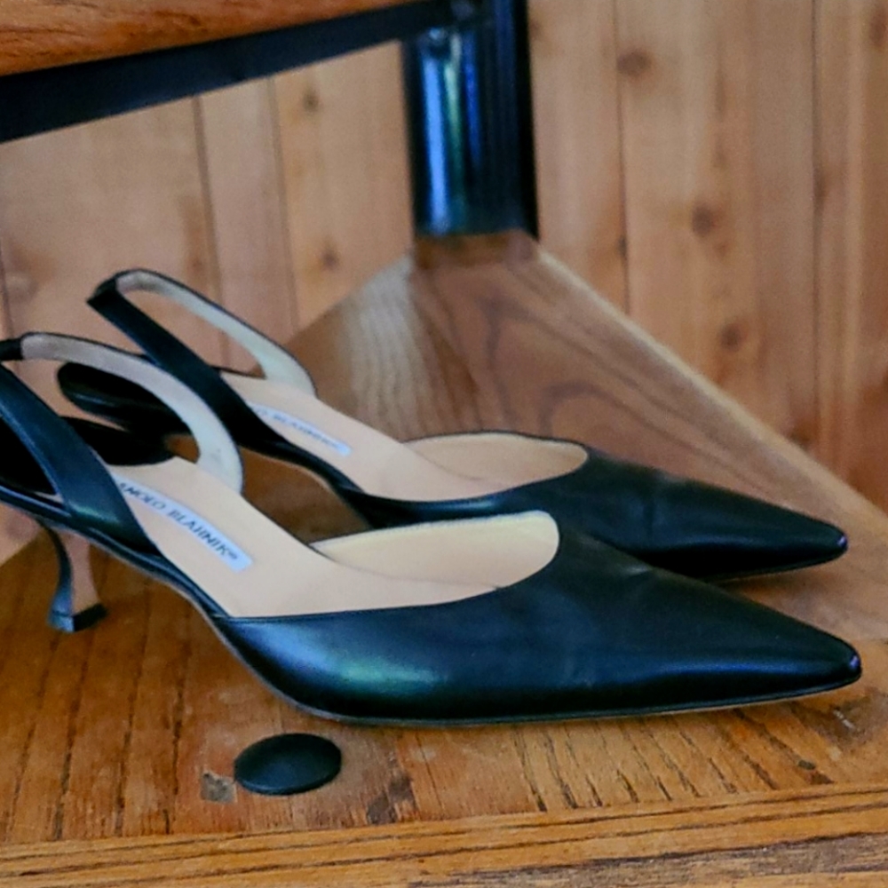 Manolo Blahnik slingback